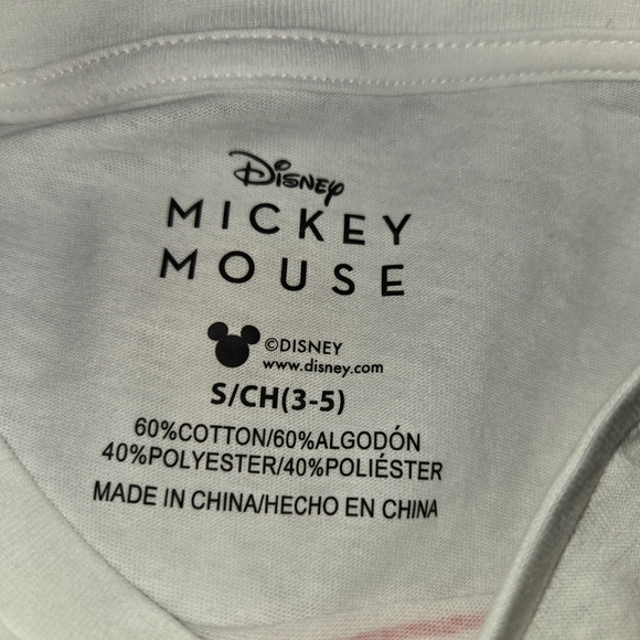 Disney Mickey Mouse NEW 2-Piece (Short and Long Sleeve) Graphic Top Set - Picture 6 of 7